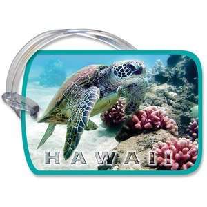  Hawaii Plastic Luggage Tag Bebe Turtle