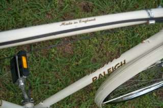 Vintage 1973 RALEIGH SPORTS BICYCLE, 3 SPEED STURMY ARCHER, RARE COLOR 