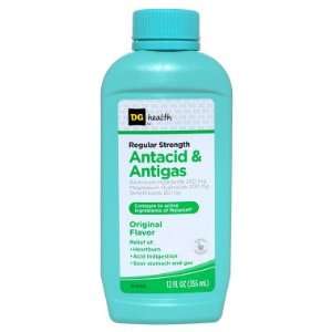  DG Health Antacid and Anti Gas Liquid   Original   12 oz: Health 