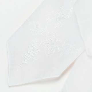WEDDING GIFT IDEA PERSONALIZED EMBROIDERED HANDKERCHIEF 068180003211 