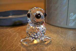 SWAROVSKI BABY MINI SEAL VARIATION 1 WITH BUTTON NOSE 012530 RETIRED 