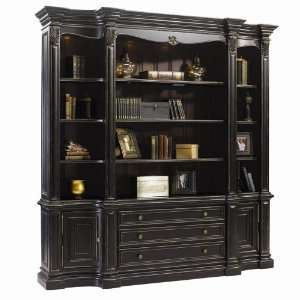    992C Mar a Lago Loggia Bookcase in Nocturne Black