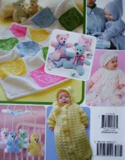 IS FOR BABY, Crochet Pattern Book, NEW Babies  