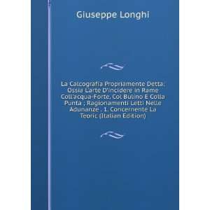   Concernente La Teoric (Italian Edition): Giuseppe Longhi: Books