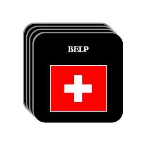  Switzerland   BELP Set of 4 Mini Mousepad Coasters 