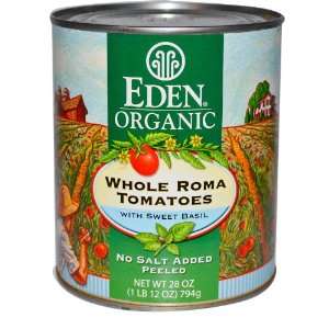 Organic, Whole Roma Tomatoes, with Sweet Grocery & Gourmet Food