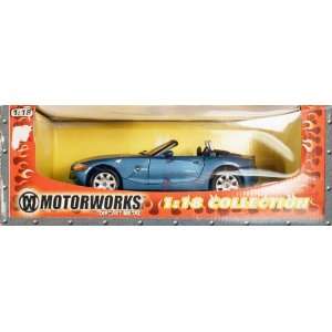  Motorworks BMW Z4 1:18 Scale Die Cast Car: Toys & Games