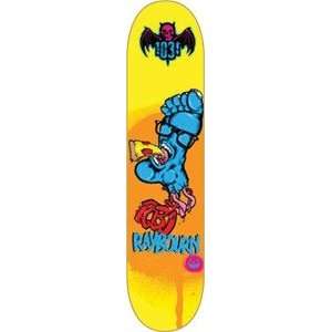  1031 Ben Raybourn Pizza Party Skateboard Deck   8.25 x 31 