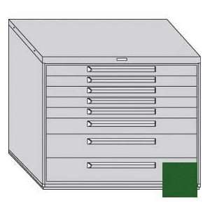  Equipto 45W Modular Cabinet 38H 8 Drawers, & Lock 