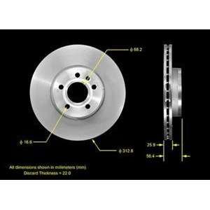  Bendix PRT5531 Brake Rotor Automotive