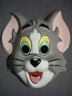 TOM AND JERRY   TOM THE CAT HALLOWEEN MASK PVC NEW  
