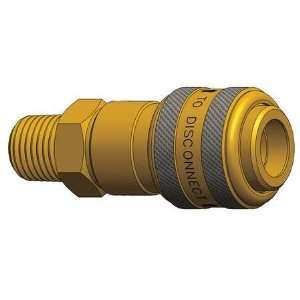  DIXON 2DM3 B Coupler ,Brass,3/8 MNPT,1/4 Body