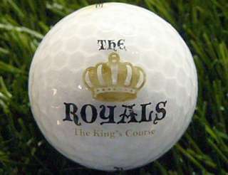 THE ROYALS THE KINGS COURSE Logo Golf Ball  