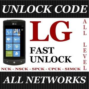 UNLOCK CODE FOR TELUS KOODO LG Optimus One P500h GT540  