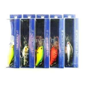 new arrival top quality repulu fishing lures baitswobbler 60dr lot of 