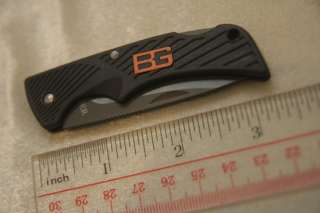 Gerber Bear Grylls Compact Scout Pocket Knife Drop Point Serrated Cool 