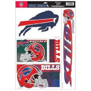  Buffalo Bills Static Cling Decal Sheet *SALE*: Sports 