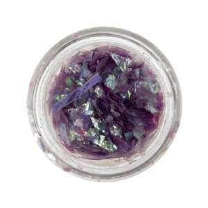  Nail Art Glitter Flakes   Purple: Beauty