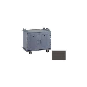  Cambro Low 2 comp Meal Delivery Cart For 14 X 18 Trays, Granite 