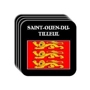   Normandy)   SAINT OUEN DU TILLEUL Set of 4 Mini Mousepad Coasters