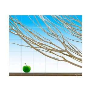  Branches Kitchen Tile Mural Size 18 x 30