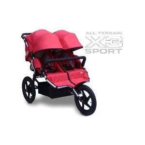  Tike Tech X3 Sport All Terrain Double Stroller   Alpine 