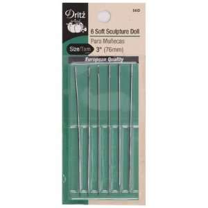  Soft Sculpture and Doll Needles by Dritz: Home & Kitchen