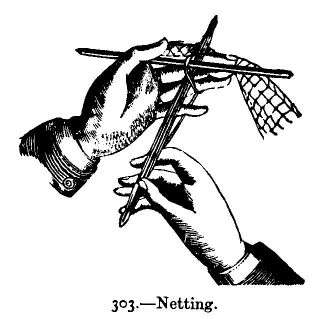 Beetons Book of Needlework 1870 patterns crochet  
