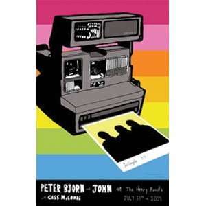  Peter Bjorn And John   Posters   Limited Concert Promo 
