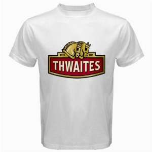  Thwaites Beer Logo New White T Shirt Size  S, M ,L , XL 