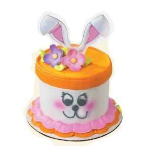  Bunny Ears White Large Cake Pick: Kitchen & Dining
