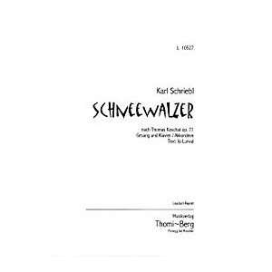  Schneewalzer   Original Ausgabe: Musical Instruments