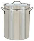 Bayou Classic 62 Qt Stainless Steel Stockpot With Vented Lid 20 Gauge 