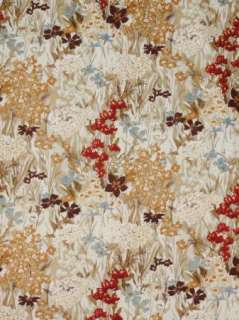 Earth Tones Floral 5th Avenue Drapery Home Dec BTY  
