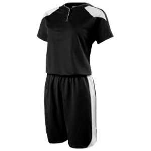  Custom Holloway Ladies Rage Softball Jerseys BLACK/WHITE 