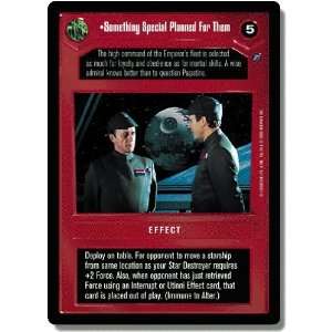   Wars CCG Death Star 2 II Common Something Special Planned For Them