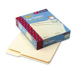 New Smead 10333   File Folders, 1/3 Cut Third Position, One Ply Top 