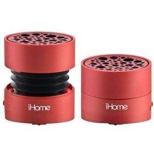  iHome, Recharge Mini Speakers Pink (Catalog Category Speakers 