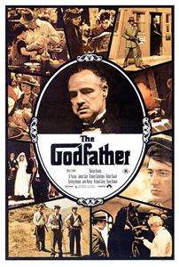The Godfather 27 x 40 Movie Poster, Marlon Brando, A  