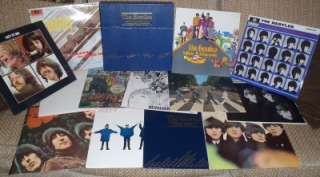   BEATLES COLLECTIONS *13 VINYL ALBUM* ENGLAND* COLLECTORS BLUE BOX SET