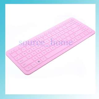 Pink Silicone Keyboard Cover Protector Skin for HP Pavilion G4 