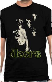 The Doors   Point Black T Shirt  