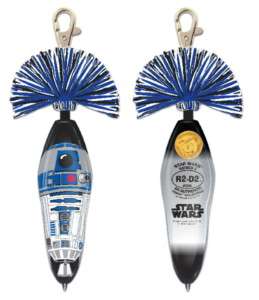 Star Wars R2 D2 Kooky Novelty Pen Keychain #6 NEW RARE  