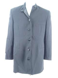 GIORGIO ARMANI Black Button Suit Jacket Size 42  