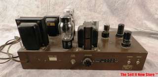 Vintage Sun Radio CR 10 CR10 Tube 6B4 Triode Integrated Amp Amplifier 