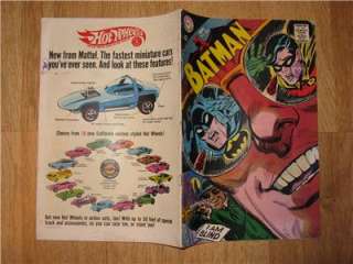 Vintage D.C. Batman Comic   No. 205 September 1968.  