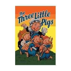  The Three Little Pigs 20x30 poster