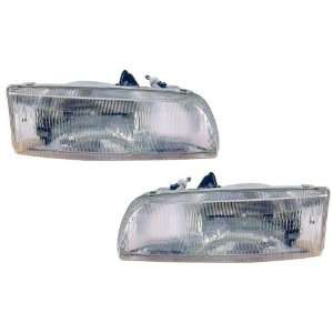  Toyota Previa Replacement Headlight Assembly (without Fog 