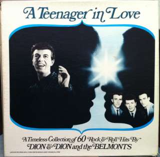 DION & THE BELMONTS a teenager in love 4 LP Box Set VG  