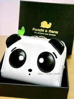 Panchi Cute Panda Die Cut Billfold Wallet Coin Purse  